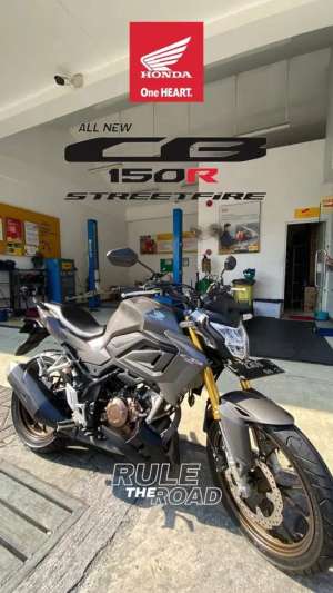 Jual bekas READY HONDA CB 150R STREETFIRE SPECIAL EDITION Tahun 2021,lokasi di Sukomanunggal