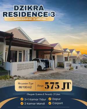 RUMAH CLUSTER MEWAH ONE GATE SISTEM lokasi di Sukabumi, tersedia melalui melalui situs Olx