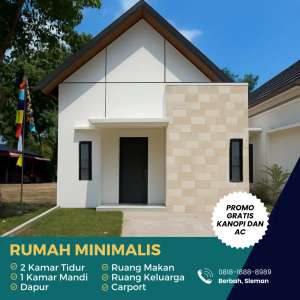 Rumah Murah Jogja Dekat RS Harjolukito,STTA 10 Menit Ambarukmo Plaza lokasi di Berbah, tersedia melalui melalui situs Olx