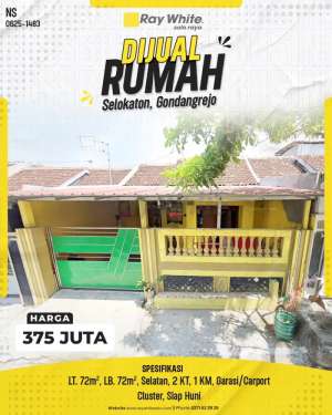 Rumah Siap Huni di Selokaton, Gondangrejo lokasi di Gondangrejo, tersedia melalui melalui situs Olx