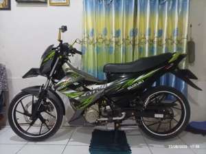 Jual bekas Suzuki Satria FU Facelift tahun 2014,lokasi di Ciseeng
