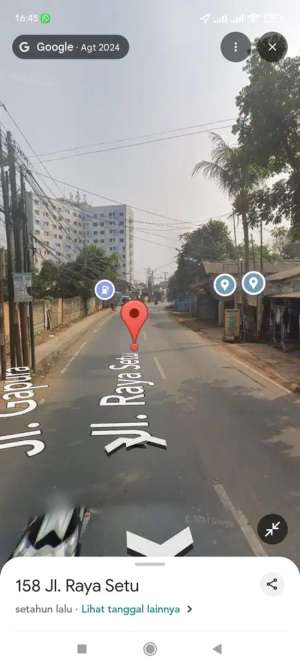 Tanah di jalan raya setu grand wisata bekasi lokasi di Tambun Selatan, tersedia melalui melalui situs Olx