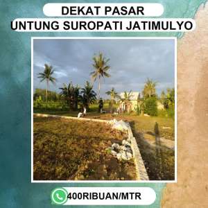 TANAH FAJAR BARU DEKAT DENGAN PASAR UNTUNG SUROPATI AKSES MUDAH lokasi di Jati Agung, tersedia melalui melalui situs Olx