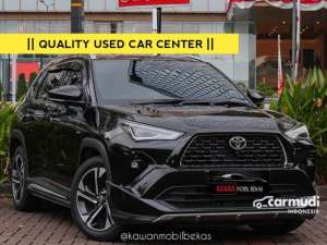 Jual bekas TDP 34jtToyota Yaris Cross 1.5 S GR TSS HYBRID AT 2023 Hitam Metalik Kondisi istimewa Dan Dijamin Siap Pakai kawanmobilbekas,lokasi di DKI Jakarta