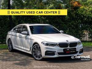 Jual bekas TDP 45jtBMW 530i 2.0 M SPORT G30 AT 2021 Putih - Nik 2020 Kondisi Istimewa Dan Dijamin Siap Pakai kawanmobilbekas,lokasi di DKI Jakarta