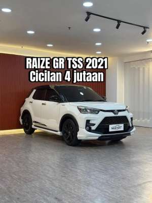 Jual bekas Toyota Raize GR 1.0Turbo TSS 2021 Two tone,lokasi di 