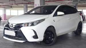 Jual bekas Toyota Yaris 1.5 G Bensin-AT 2020 Putih,lokasi di 