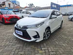 Jual bekas Toyota Yaris 1.5 S Bensin-AT 2021 Putih,lokasi di 