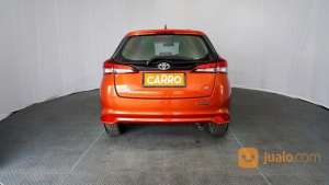 Jual bekas Toyota Yaris G MT 2018 Orange,lokasi di Kota Tangerang Selatan
