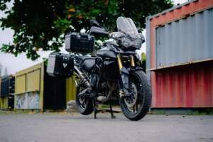 Jual bekas Triumph Tiger 800 2014 Full mulus, Full OHLINS,lokasi di Semarang Barat