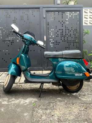 Jual bekas Vespa Excel 2001 Ori Hijau Metalic,lokasi di Bojongsari