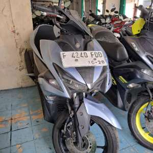 Jual bekas Yamaha Aerox 155 tahun 2018, Motor bekas berkualitas,lokasi di Bogor