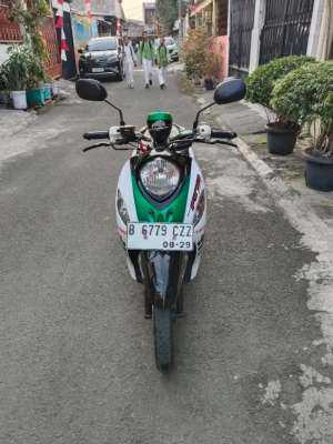 Jual bekas Yamaha Fino F1 th 2014 plat 2029 PJK hidup mesin halus,lokasi di Cengkareng