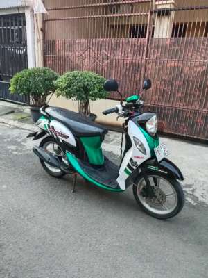Jual bekas Yamaha Fino F1 th 2014 plat 2029 PJK hidup mesin halus,lokasi di Cengkareng