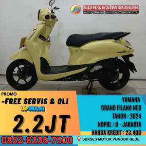 Jual bekas YAMAHA GRAND FILANO NEO TAHUN 2024 MULUS,lokasi di Cilandak
