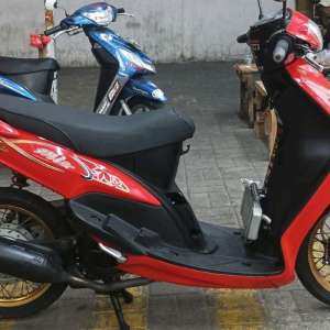 Jual bekas yamaha mio sporty 2009 surat2 lengkap STNK BPKB ktp nempel plat dki,lokasi di Jakarta Barat