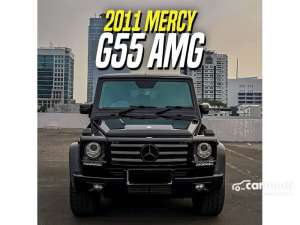 Jual bekas 2011 Mercedes-Benz AMG G55 5.4 SUV Black on Brown Hitam Mercy G 55,lokasi di DKI Jakarta