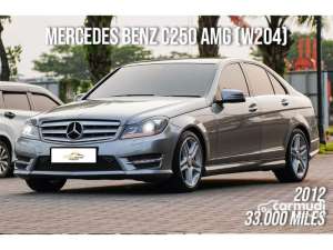 Jual bekas 2012 Mercedes-Benz C250 1.8 CGI Sedan Odo 33 Rbuan ANTIK DP RENDAH,lokasi di DKI Jakarta