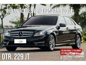 Jual bekas 2013 Mercedes-Benz C250 1.8 CGI Sedan Odo 39 Rbuan Faktur 2014 ANTIK DP RENDAH,lokasi di Banten