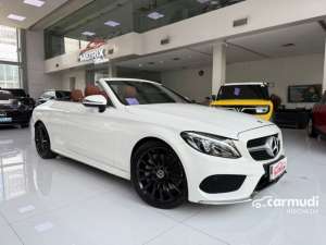 Jual bekas 2017 Mercedes-Benz C300 2.0 AMG Cabriolet Convertible Register 2018,lokasi di DKI Jakarta