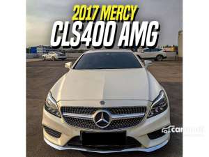 Jual bekas 2017 Mercedes-Benz CLS400 3.0 AMG Dynamic Coupe White on Black Mercy CLS 400 Putih,lokasi di DKI Jakarta