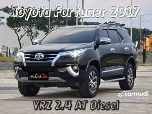 Jual bekas 2017 Toyota Fortuner 2.4 VRZ 4X2 SUV DIESEL Kilometer 80 ribuan Pajak Maret 2026,lokasi di DKI Jakarta