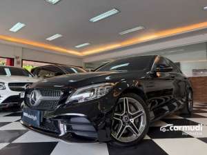 Jual bekas 2019 Mercedes-Benz C300 2.0 AMG Line Sedan Km17.000 Black On Black Panoramic Sunroof PBD Record ATPM AUTOHIGH BEST VALUE,lokasi di DKI Jakarta