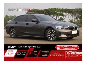 Jual bekas 2021 BMW 320i 2.0 Sport Sedan G20 B48 Odo 21 Rbuan Pajak Panjang TDP MINIM RARE ITEMS,lokasi di Banten