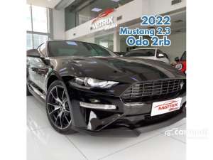 Jual bekas 2021 Ford Mustang 2.3 EcoBoost High Performance Fastback Black On Black Facelift Hitam,lokasi di DKI Jakarta