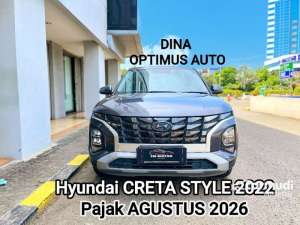 Jual bekas 2022 Hyundai Creta 1.5 Style SUV,lokasi di DKI Jakarta