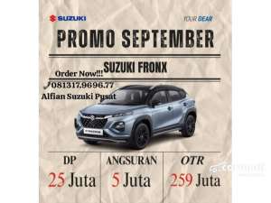Jual bekas 2025 Suzuki Fronx 1.5 SGX Hybrid 2 Tone SUV PROMO SEPTEMBER CERIA DISKON PULUHAN JUTA PROSES SUPER CEPAT,lokasi di DKI Jakarta
