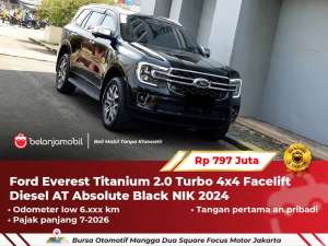 Jual bekas 4x4Ford Everest Titanium 2.0 Turbo AWD Facelift Diesel 2024 2025,lokasi di 