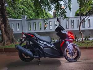 Jual bekas Aerox New 2021 Gresh Pajak Hidup Panjang,lokasi di Duren Sawit