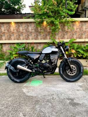 Jual bekas Caferacer,BratCafe Custom Byson,lokasi di Pulo Gadung