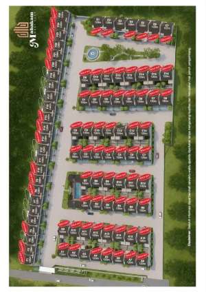 Cluster mewah 2 lantai, strategis, security 24 jam, fasilitas premium lokasi di Marpoyan Damai, tersedia melalui melalui situs Olx