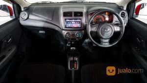 Jual bekas Daihatsu Ayla 1.2 X AT 2018 Merah,lokasi di Kota Bekasi