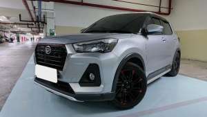 Jual bekas Daihatsu Rocky 1.2 X ADS Bensin-MT 2021 Silver,lokasi di 