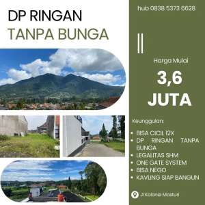 dijual rumah dekat wisata parkzoo dp kecil cicilan tanpa bunga lokasi di Sukajadi, tersedia melalui melalui situs Olx