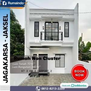 Dijual Rumah Non Cluster di Aselih Jagakarsa Jakarta Selatan lokasi di Cinere, tersedia melalui melalui situs Olx