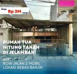 Dijual Rumah Tua Hitung Tanah Jelambar Grogol Petamburan Jakarta Barat lokasi di Grogol Petamburan, tersedia melalui melalui situs Olx