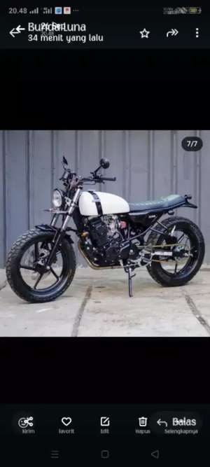 Jual bekas Dijual Yamaha Byson modifikasi tahun 2012,lokasi di Cilangkap