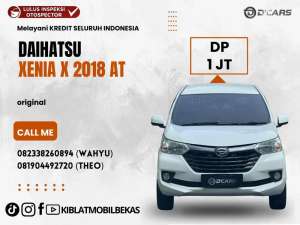 Jual bekas DP 1JT XENIA X 2018 AUTOMATIC,lokasi di 