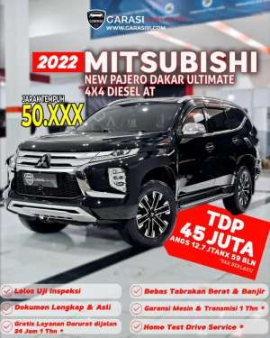 Jual bekas DP 45 JTMITSUBISHI PAJERO DAKAR 4X4 ULTIMATE AT 2022,lokasi di 