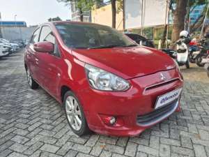 Jual bekas DP 5 Mitsubishi Mirage 1.2 Exceed Bensin-AT 2016 WYI,lokasi di 