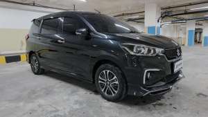 Jual bekas DP MURAH Suzuki Ertiga 1.5 GX Hybrid-AT 2023 Hitam CEZUB,lokasi di 