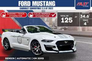 Jual bekas FORD MUSTANG CABRIOLET 2022 2.3 AT HIGH PERFORMANCE KM.20RB F2ST,lokasi di 