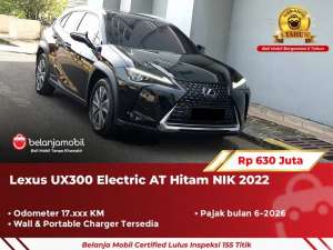Jual bekas GARANSI 5THLexus UX300E UX 300E Electric AT 2022 2023,lokasi di 
