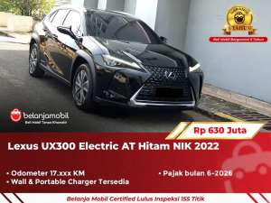 Jual bekas GARANSI 5THLexus UX300 UX 300 Electric AT 2022 2023,lokasi di 