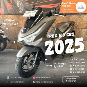 Jual bekas Garansi Mesin 1 Bulan Pcx 160 CBS 2025,lokasi di Tangerang
