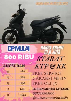 Jual bekas HONDA BEAT DELUXE ISS 2022,lokasi di Cilandak
